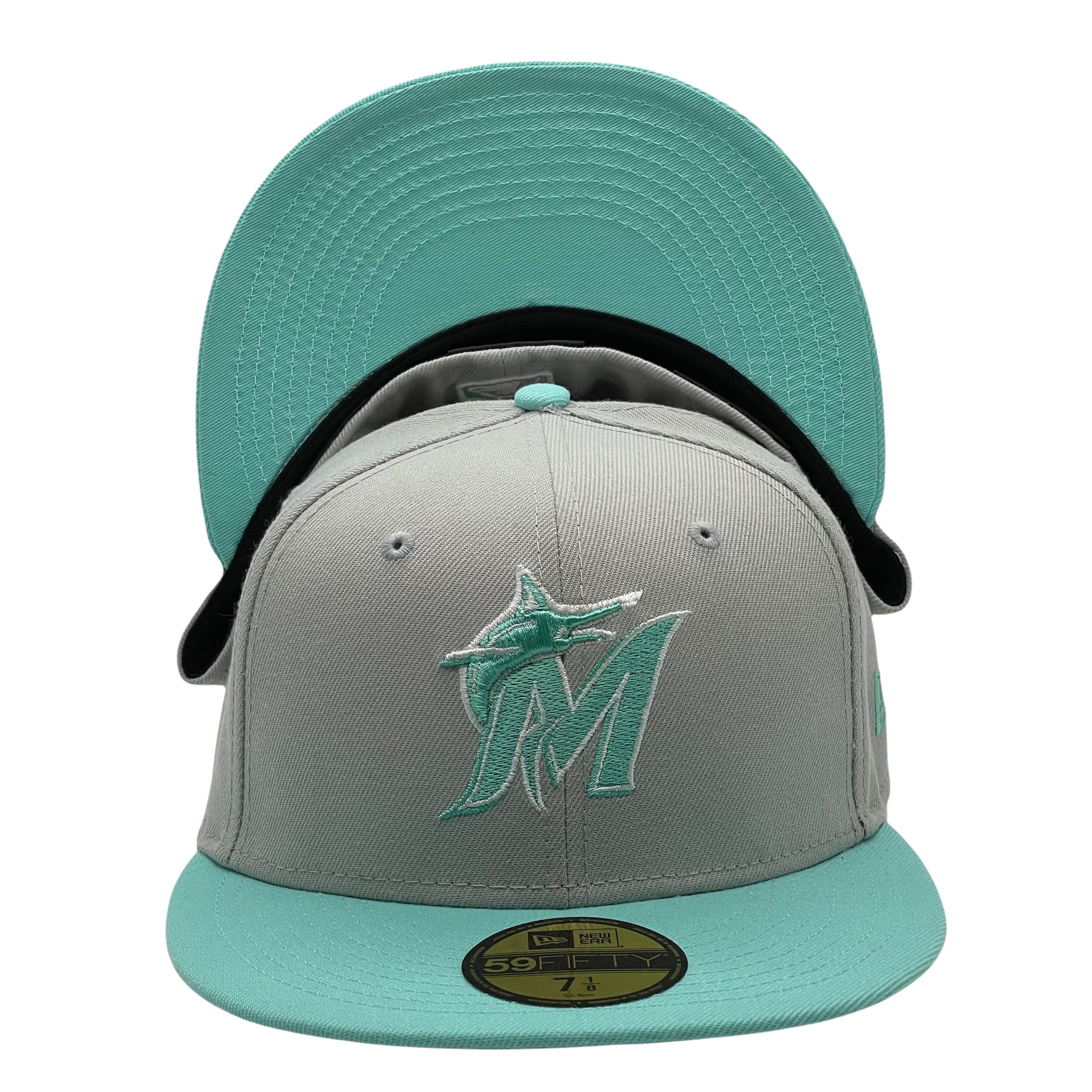 59FIFTY Miami Marlins MLB 2-Tone Color Pack - Blue Tint UV 7 3/4