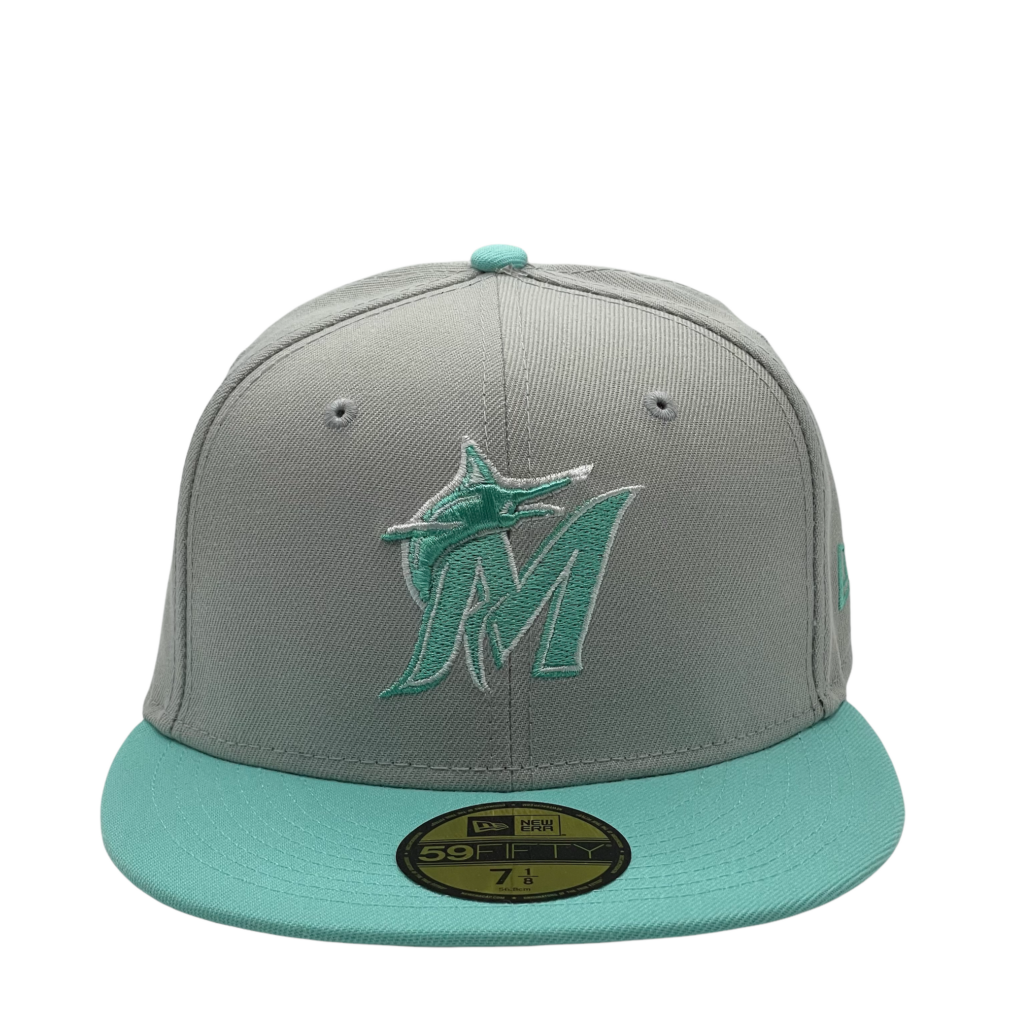 59Fifty Miami Marlins MLB 2-Tone Color Pack - Blue Tint UV