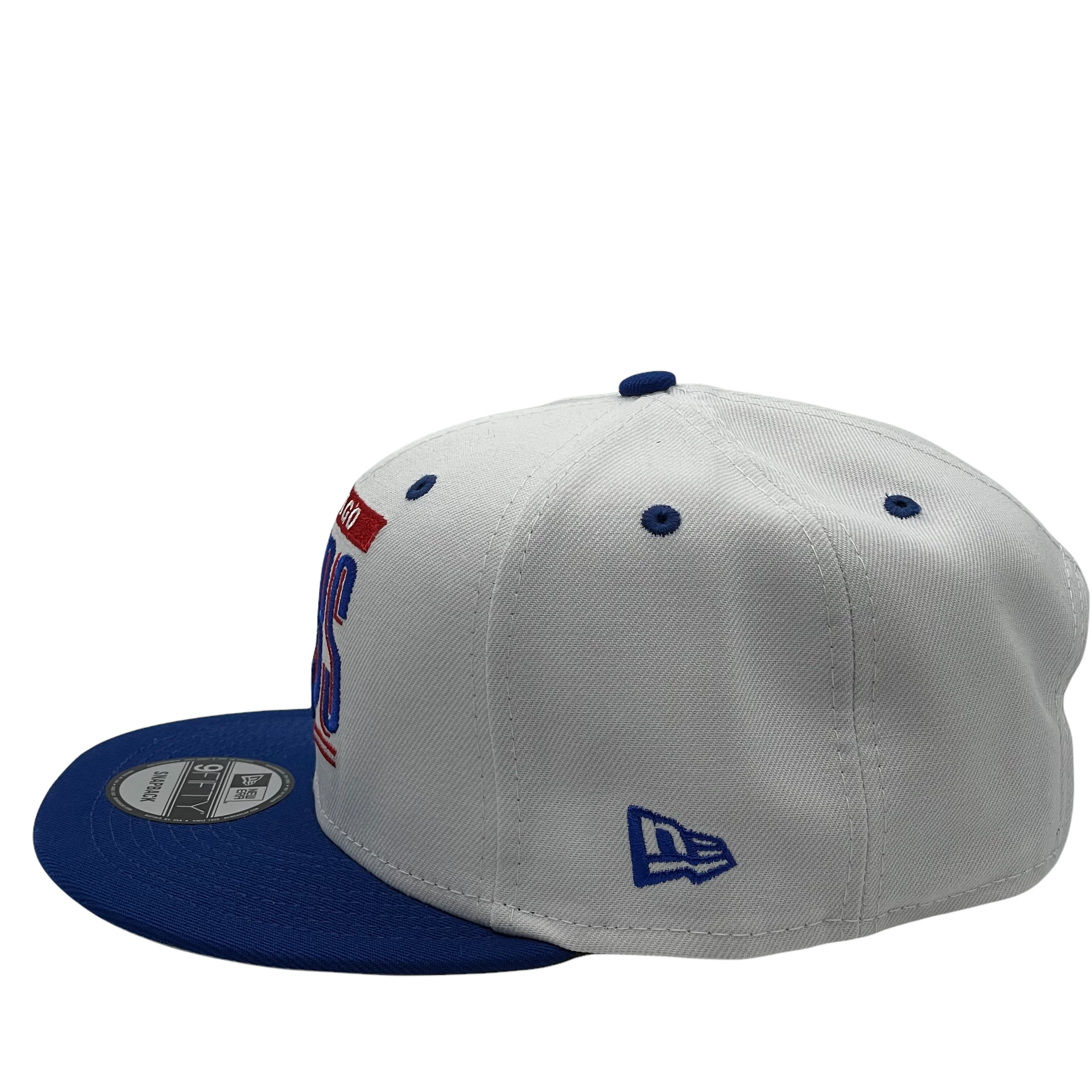 9Fifty Chicago Cubs Retro Title 2-Tone Snapback White/Royal - Grey UV –  Burdeens Chicago