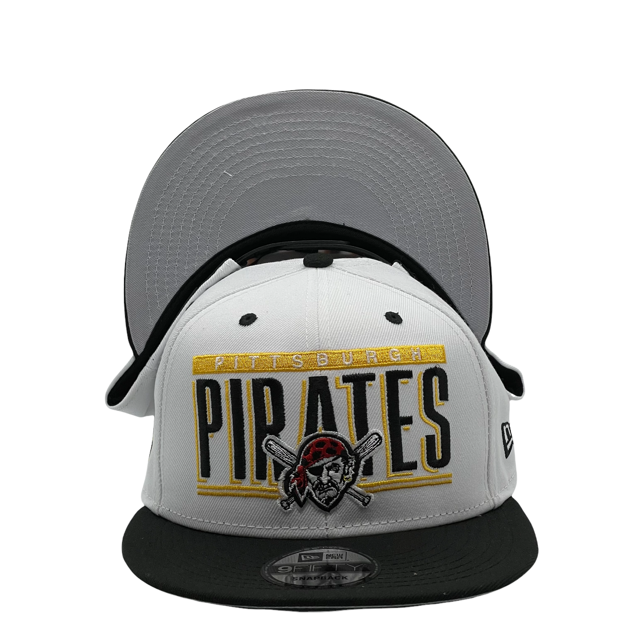 9FIFTY Atlanta Braves Retro Title 2-Tone Snapback White/Navy - Grey UV