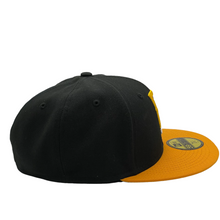 Load image into Gallery viewer, 59Fifty On Field MiLB Peoria Chiefs (Distillers) Theme Night 2-Tone Black/Yellow - Black UV
