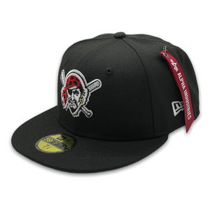 59Fifty Pittsburgh Pirates New Era x Alpha Industries Black - Olive UV