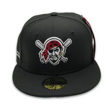 Load image into Gallery viewer, 59Fifty Pittsburgh Pirates New Era x Alpha Industries Black - Olive UV
