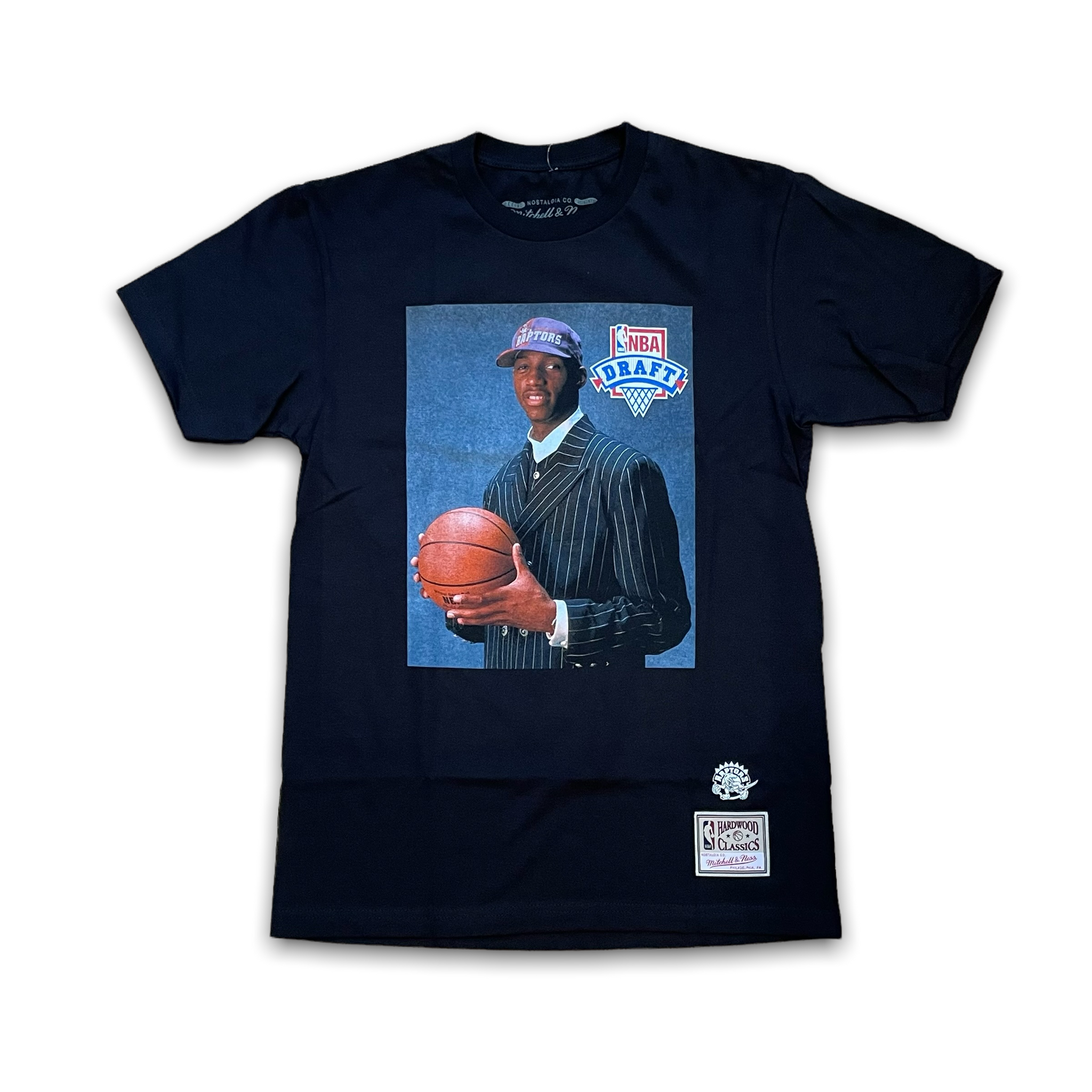 Mitchell & Ness HWC Draft Day Graphic Tee Raptors Tracy McGrady