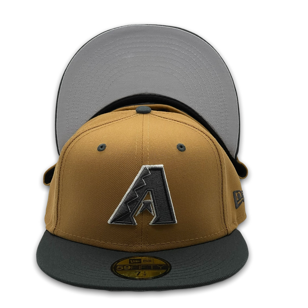 59Fifty Arizona Diamondbacks MLB 2-Tone Color Pack Brown/Charcoal - Grey UV