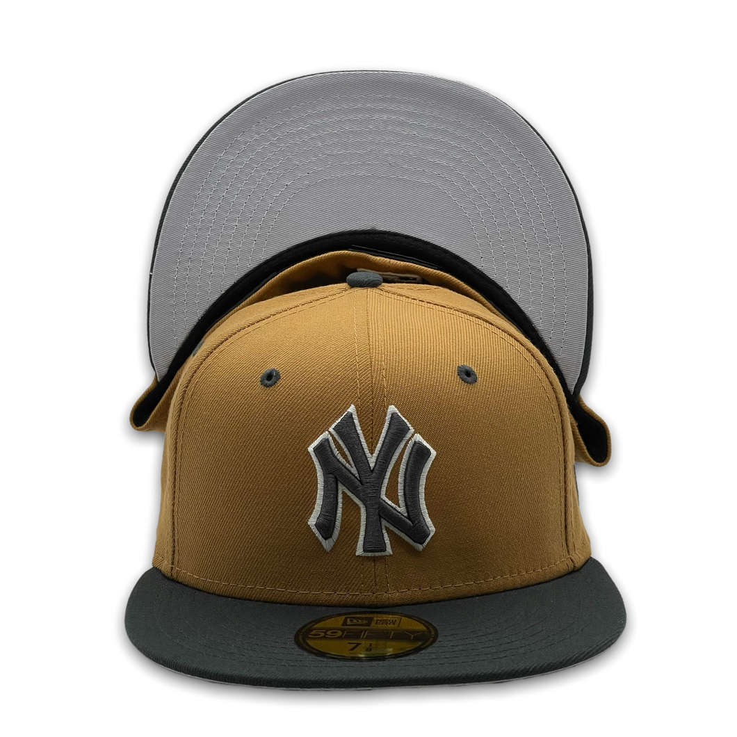 59Fifty New York Yankees MLB 2-Tone Color Pack Brown/Charcoal - Grey UV