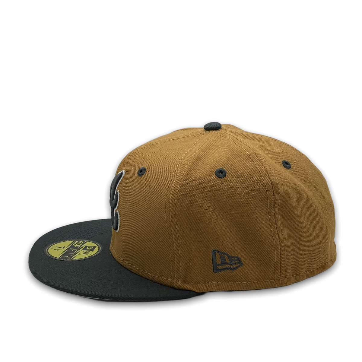 59Fifty Atlanta Braves MLB 2-Tone Color Pack Brown/Charcoal - Grey UV ...