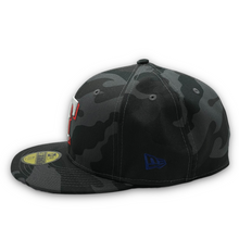 Load image into Gallery viewer, 59Fifty Texas Rangers Black Camo - Royal UV
