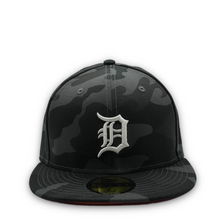 Load image into Gallery viewer, 59Fifty Detroit Tigers Black Camo - Orange UV
