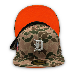 59Fifty Detroit Tigers "Duck Camo" 1984 World Series - Orange UV