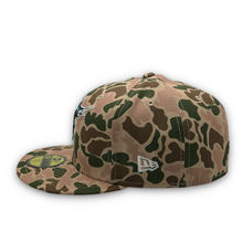 Load image into Gallery viewer, 59Fifty Florida Marlins &quot;Duck Camo&quot; 1997 World Series - Orange UV
