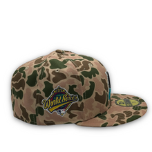 Load image into Gallery viewer, 59Fifty Florida Marlins &quot;Duck Camo&quot; 1997 World Series - Orange UV
