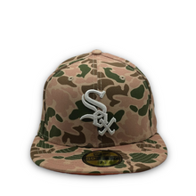 Load image into Gallery viewer, 59Fifty Chicago White Sox &quot;Duck Camo&quot; 2005 World Series - Orange UV
