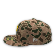 Load image into Gallery viewer, 59Fifty Pittsburgh Pirates &quot;Duck Camo&quot; 76th World Series - Orange UV
