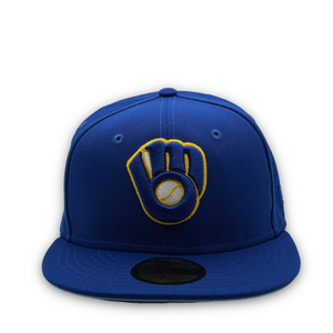 59Fifty Milwaukee Brewers 2002 All Star Game Royal - Icy Blue UV