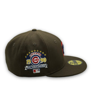 59Fifty Chicago Cubs 1990 All-Star Game Kiwi Pack Brown - Green UV