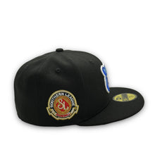 Load image into Gallery viewer, 59Fifty MiLB Tennessee Smokies Southern League Black Crown Collection - Green UV
