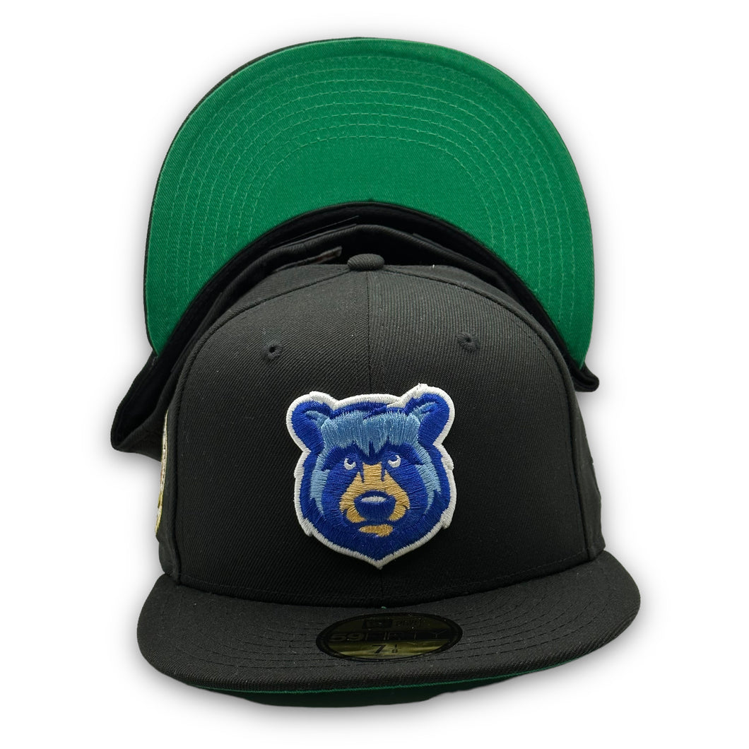 59Fifty MiLB Tennessee Smokies Southern League Black Crown Collection - Green UV