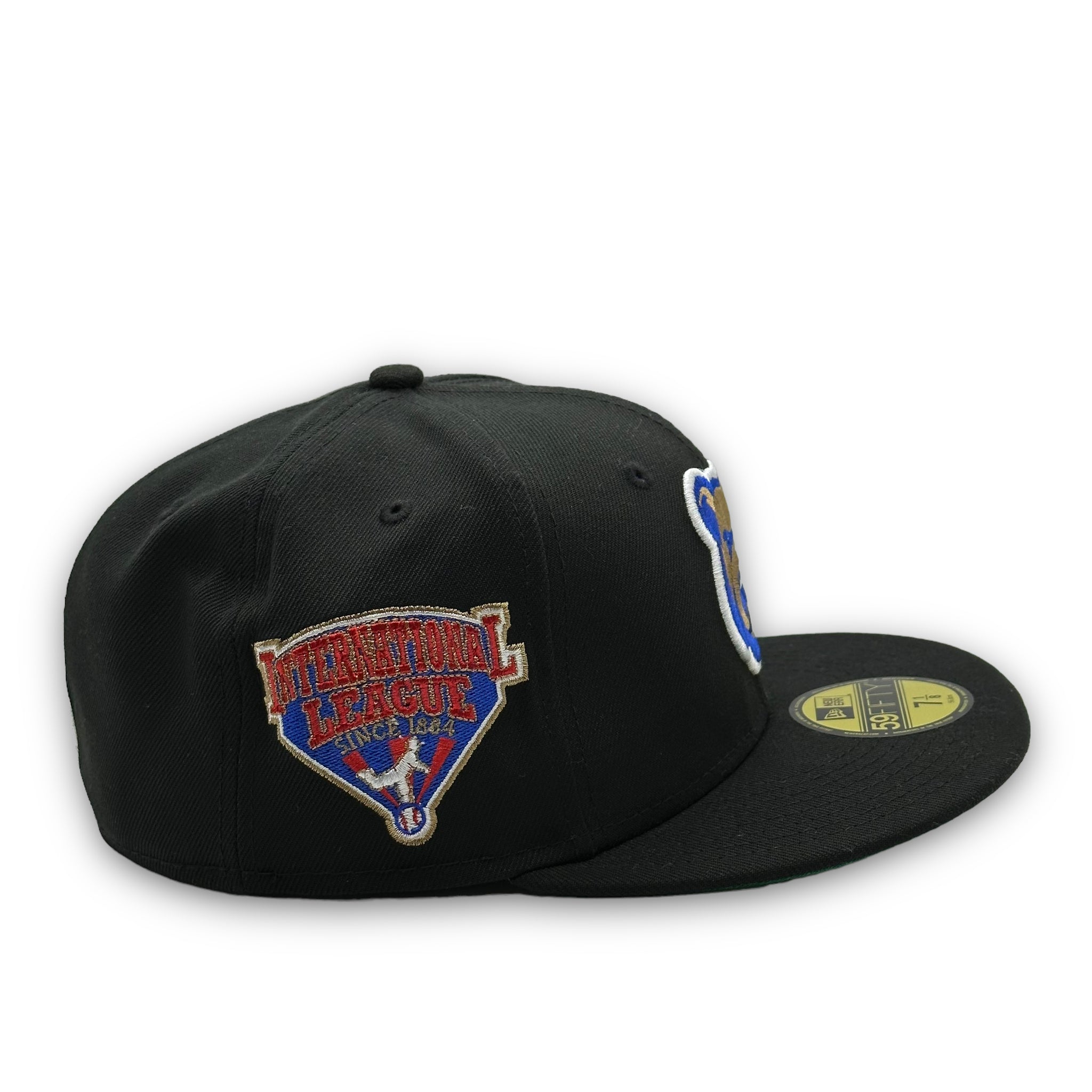 59Fifty MiLB Iowa Cubs International League Black Crown Collection