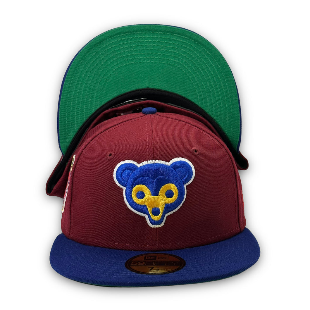59Fifty Chicago Cubs 1962 All-Star Game 2-Tone Cardinal/Royal - Green UV 