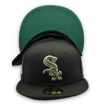 Load image into Gallery viewer, 59Fifty Chicago White Sox 10th Anniversary WS Champs &quot;Botanical&quot; by New Era Black - Green UV
