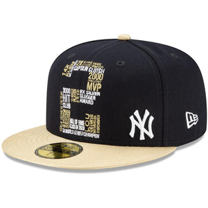 59Fifty New York Yankees Derek Jeter 2021 HOF Gold - Grey UV