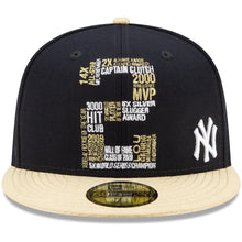 Load image into Gallery viewer, 59Fifty New York Yankees Derek Jeter 2021 HOF Gold - Grey UV
