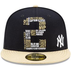 59Fifty New York Yankees Derek Jeter 2021 HOF Gold - Grey UV