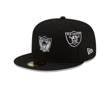 Load image into Gallery viewer, Just Don NFL x New Era 59Fifty Fitted Las Vegas Raiders - Grey UV
