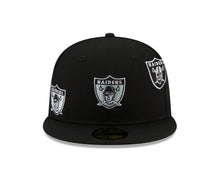 Load image into Gallery viewer, Just Don NFL x New Era 59Fifty Fitted Las Vegas Raiders - Grey UV
