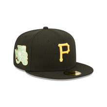 Load image into Gallery viewer, 59Fifty Pittsburgh Pirates &quot;Citrus Pop&quot; 76th World Series Black - Citrus Green UV
