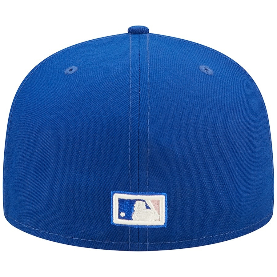 Toronto Blue Blue Jays 1992 WS POP-SWEAT Royal-Pink Fitted Hat