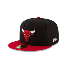 Load image into Gallery viewer, 59Fifty Chicago Bulls OTC 2-Tone Black/Red - Grey UV

