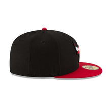 Load image into Gallery viewer, 59Fifty Chicago Bulls OTC 2-Tone Black/Red - Grey UV
