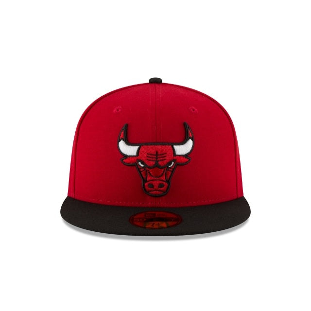 59Fifty Chicago Bulls OTC 2-Tone Red/Black - Grey UV