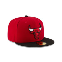 Load image into Gallery viewer, 59Fifty Chicago Bulls OTC 2-Tone Red/Black - Grey UV
