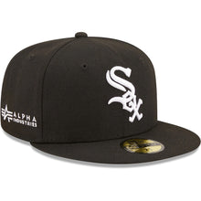 Load image into Gallery viewer, 59Fifty Chicago White Sox New Era x Alpha Industries Black - Olive UV
