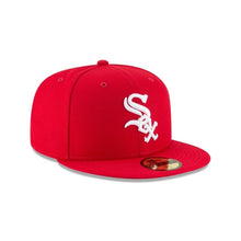 Load image into Gallery viewer, 59Fifty Chicago White Sox MLB Basic Scarlet - Grey UV
