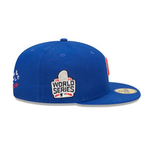 Load image into Gallery viewer, 59Fifty Chicago Cubs Team Heart 2016 World Series Royal - Grey UV
