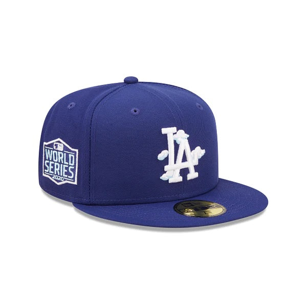 59Fifty Los Angeles Dodgers Comic Cloud 2020 World Series Royal - Icy Blue UV