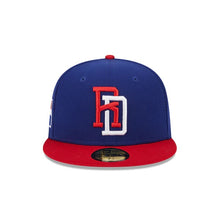 Load image into Gallery viewer, 59Fifty Republica Dominicana World Baseball Classic Onfield 2T Navy/Scarlet - Grey UV
