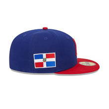 Load image into Gallery viewer, 59Fifty Republica Dominicana World Baseball Classic Onfield 2T Navy/Scarlet - Grey UV
