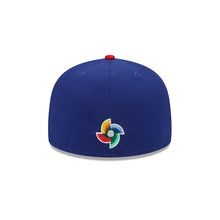 Load image into Gallery viewer, 59Fifty Republica Dominicana World Baseball Classic Onfield 2T Navy/Scarlet - Grey UV
