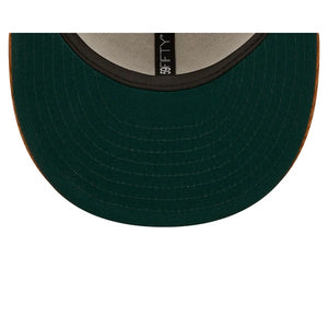 59Fifty San Francisco Giants Corduroy Visor x New Era 2012 World Series - Dark Green UV