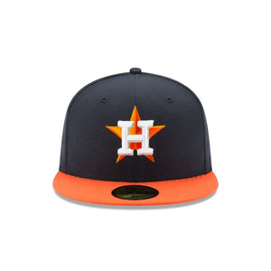 Houston Astros Road Authentic Collection 59fifty Fitted On-Field - Black UV