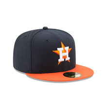 Load image into Gallery viewer, Houston Astros Road Authentic Collection 59fifty Fitted On-Field - Black UV
