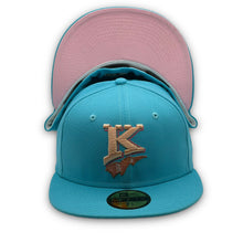 Load image into Gallery viewer, 59Fifty MiLB Charleston Knights KG Vice Blue - Pink UV
