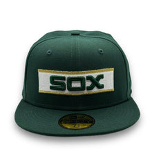 Load image into Gallery viewer, 59Fifty Chicago White Sox St. Patrick&#39;s Day 75 Years Dark Green - Grey UV
