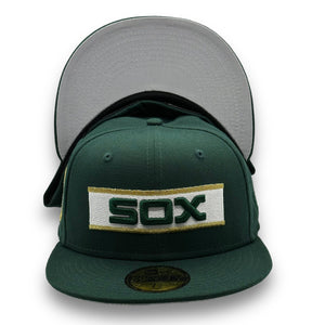 59Fifty Chicago White Sox St. Patrick's Day 75 Years Dark Green - Grey UV