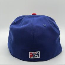 Load image into Gallery viewer, 59Fifty MiLB Tennessee Smokies Southern League 2-Tone Royal/Red - Grey UV
